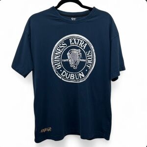 Guinness Extra Stout Dublin Tee Sz L Arthur Guinness Signature St Patrick’s Day